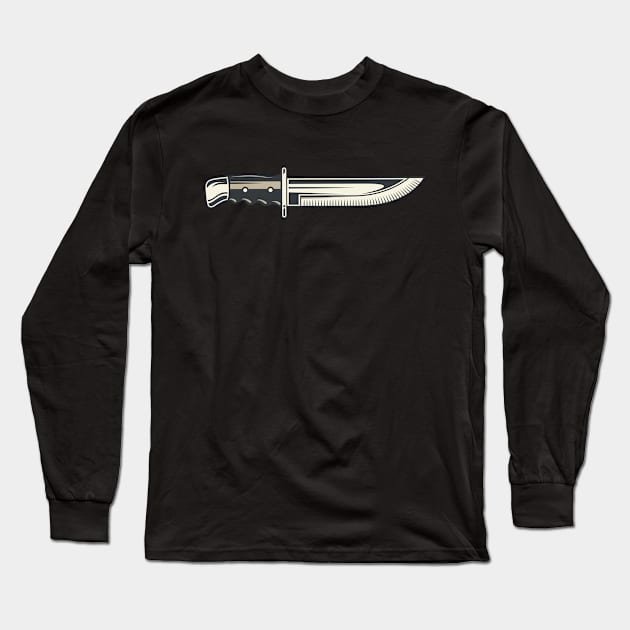 knife Long Sleeve T-Shirt by ShirtyLife